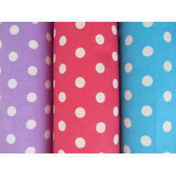 Textil Wachstuch - beschichtete Baumwolle gepunktet